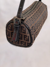 Load image into Gallery viewer, Fendi Zucchino Barrel Bag
