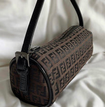 Load image into Gallery viewer, Fendi Zucchino Barrel Bag
